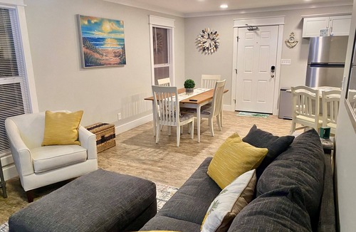 Bid-a-wee Beach House | Flip Flop Inn - Steps to Private Beach, 5-Star Comfort & Near Top Attractions