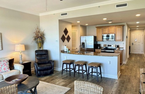 Upper Grand Lagoon Condo | FREE Daily Golf! Reflections 506 Amazing Views, Heated Resort Pool & Hot Tub!