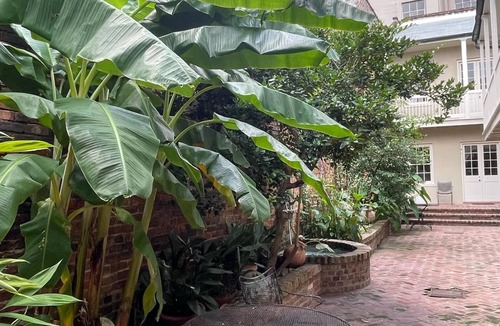 French Quarter House | French Quarter Entire Private Courtyard House -AC, wifi + paid parking