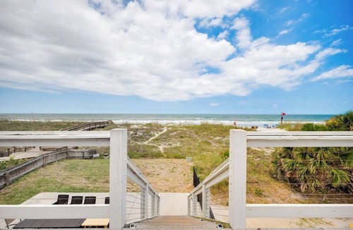 Jacksonville Beach Condo | Front Top | Oceanfront slice of heaven!