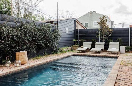 Lower Garden District House | Garden District Stay Shared Heated Pool & Spa