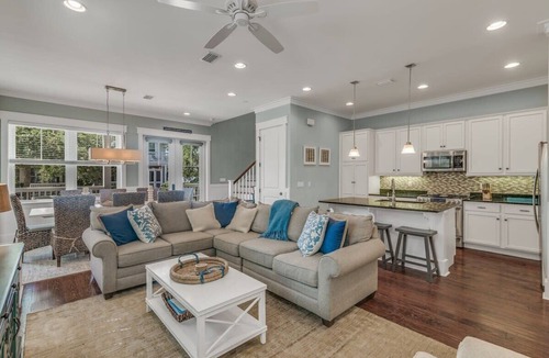 Santa Rosa Beach House | Golf Cart & 6 Bikes! 2 King Suites! - Beckoning Breeze at NatureWalk on 30A