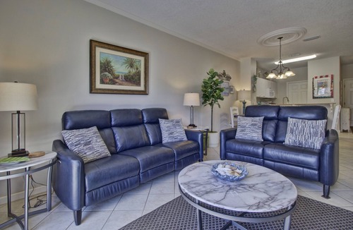 Frangista Beach Condo | Gorgeous 2 BDRM condo steps to private beach! Walk right out patio to pool