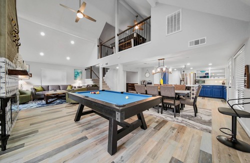 Montgomery House | Gorgeous Lakefront Retreat House w/Heated Pool, Spa & More Fun Relaxing Getaway!