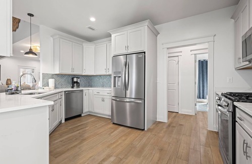 Fort Morgan House | Gorgeous, New 5 Bdr/4+ ba Bay Front Home. Private Pool, Pier, Close Beach Access