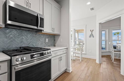 Fort Morgan House | Gorgeous, New 5 Bdr/4+ ba Bay Front Home. Private Pool, Pier, Close Beach Access