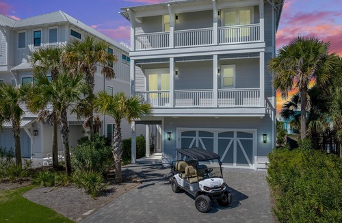Grayton Beach House | Grayton Gold - Sunset Views, New Luxury Home, Bikes, Golf Cart, Private Pool