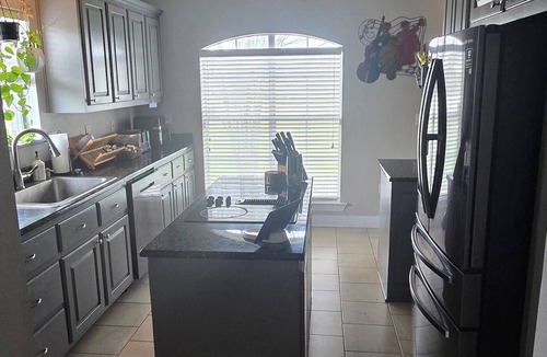 Walker House | Great home, large backyard, fire pit, kayaks and close to everything.