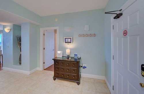 Thomas Drive Condo | Gulf Crest 702, Spacious Gulf Front GRAND balcony, 2 beach chairs included