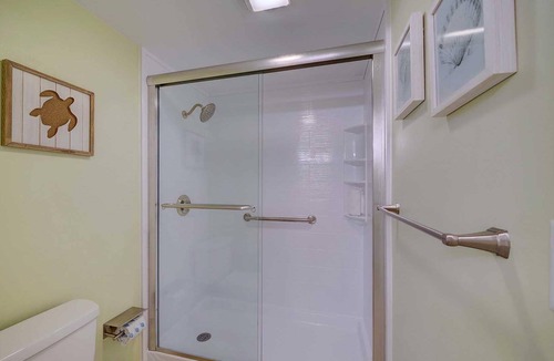 Thomas Drive Condo | Gulf Crest 702, Spacious Gulf Front GRAND balcony, 2 beach chairs included