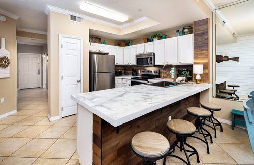 Fort Walton Beach Condo | Gulf Dunes 609 Amazing Top Floor Ocean View, Beautifully Upgraded, Okaloosa Island near Destin