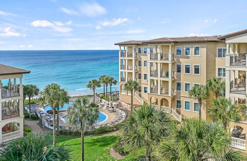 Santa Rosa Beach Condo | Gulf Front Condo! Stunning Views and Gourmet Kitchen! Two Gulf Front Pools!