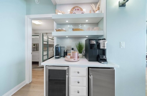 Thomas Drive Condo | Gulf Front with 40' Balcony waiting on you!