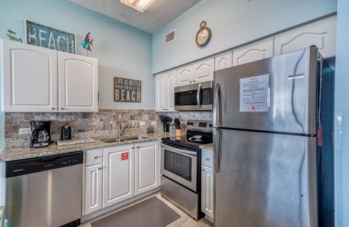 Gulf Place Condo | Gulf Place Cabanas 406 - Book Spring/Summer Vacation Now! - Quiet Top Floor - Gulf View!