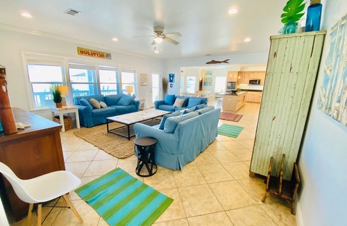 Pensacola Beach House | Gulf View Home | Sleeps 30 | Private Pool | Pet Friendly | Event Friendly