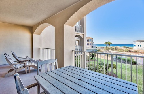 Santa Rosa Beach Condo | Gulf-View with private beach for Couples/Small families, beach chair service!