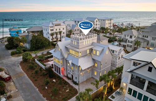 Inlet Beach House | Gulf Views, Private Heated Pool, Steps to Beach, Rooftop | Kayaks, 6 Bikes