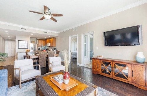 Upper Grand Lagoon Condo | Gulf Views! Secret Beach, Pool, Golf, Beach Chairs