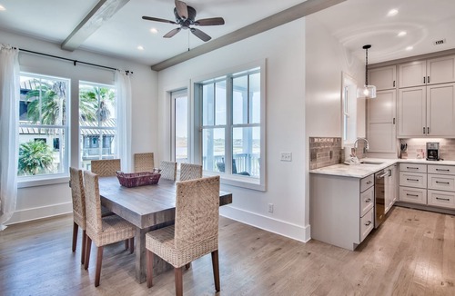 Grayton Beach House | Gulf Views! Steps From The Beach! Golf Cart! 4 Adult Bikes!