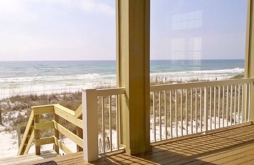Destiny Shores House | GULFRONT 8 BEDROOM VILLA,VERY PRIVATE BEACH,NO CROWDS,BEACH SERVICE INCLUDED4/2