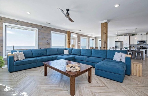 Fort Morgan House | Happy Our is a Fabulous Gulf Front Home with 9 bedrooms and a Private Pool by Prickett Properties