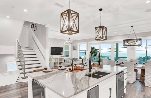 Bid-a-wee Beach House | "Heavenly Day" Private Vacation Home Located in Bid-A-Wee Beach Neighborhood in Panama City Beach with Private Beach Access & Heated Pool - Perfect for Group Getaway!