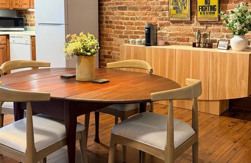 Columbus Apartment | Historic Media Loft in Downtown Columbus - Newly Renovated - Walk Everywhere