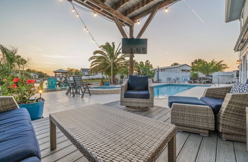 Butler Beach House | History By Day Heaven By Night Waterfront Pool Oasis, Kayaks/Bikes Make Memories