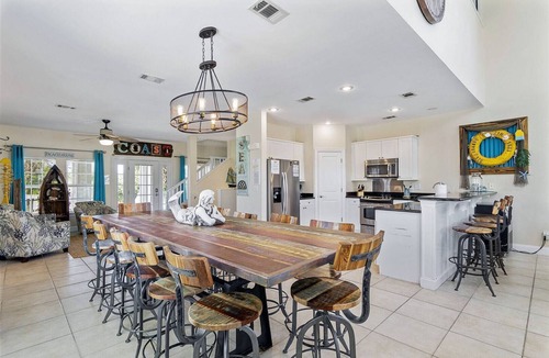 Holiday Isle House | Holiday Isle Home with Pool, Views & Tiki Cruise
