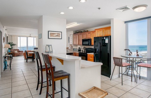 Pensacola Beach Condo | Huge Balconies with three Water Views, Resort Pool with Spa - ED1050