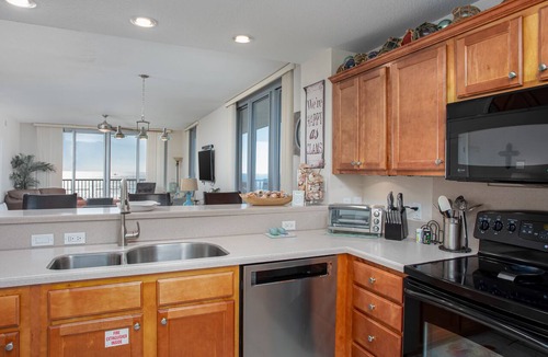 Pensacola Beach Condo | Huge Balconies with three Water Views, Resort Pool with Spa - ED1050