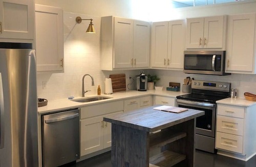 Central City Apartment | Incredible Loft w/King Bed and Best Location