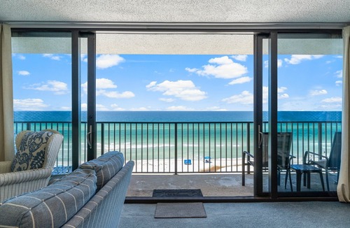 West Panama City Beach Condo | IRRESISTIBLE! 1400Sq' 2Br2B, GLF FRT, Bch set, Early check in! Spectacular Views