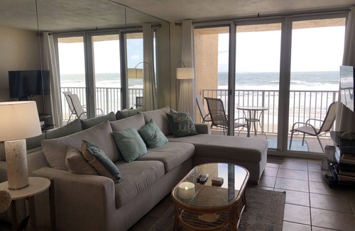 New Smyrna Beach Condo | July 4th SPECIAL! Best of Both Worlds! Direct Ocean Front and Flagler Ave!