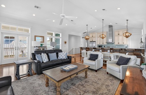 Grayton Beach House | Just B - Luxury Vacation Lakefront Home with Private Pool & Dock