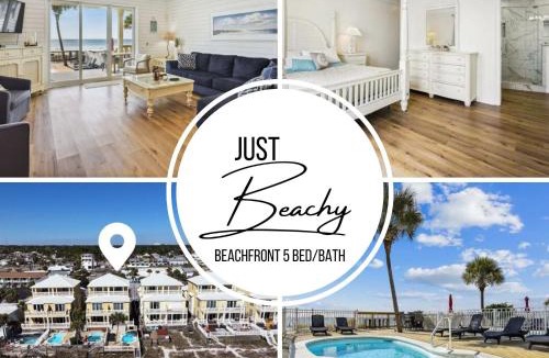 Silver Sands Beach House | Just Beachy - 5 Bedroom 5 Bathroom Beach Front Home! Sleeps 20 home