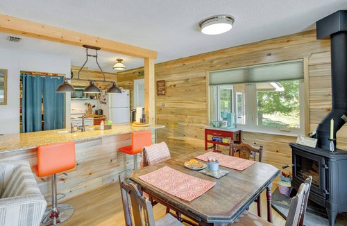 Kilgore Cottage | Kilgore Lakefront Home w/Private Dock & Pier!