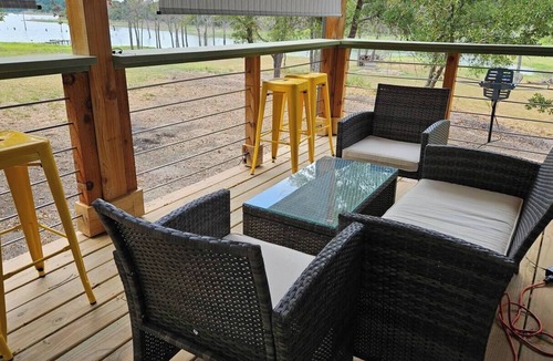 Kerens House | Lake front charming 3-bedroom house with brilliant Kerens with Boat Dock.