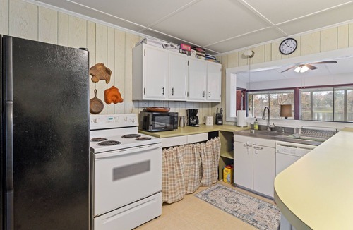 Monterey House | Lakefront vacation home with 2 boat slips + more!