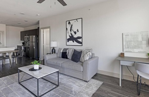 Vickery Meadow Apartment | Landing | Beautiful 2BD, Pool, Gym