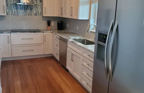 Navarre Beach House | Large 5 bedroom 4 bath home. Sleeps 16, Pets allowed, Pool and spa.