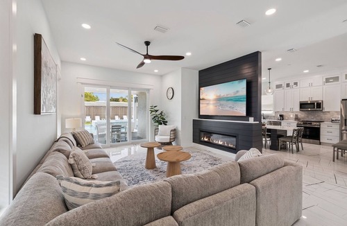 Tang-O-Mar House | Large Miramar Home with Pool and Spa, Game Room, Foosball, Elevator and 8 Bikes