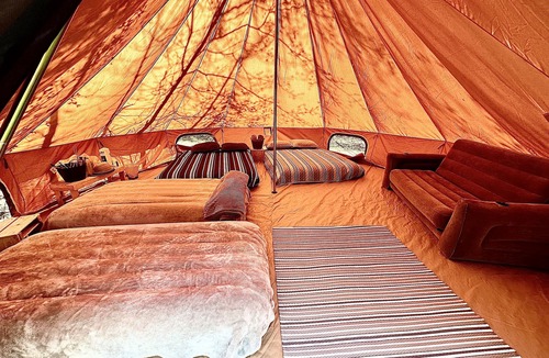 Tallahassee Other | Leroys Lounge XL Bell tent sleep 8 FARM therapy mini horse, cows, goats & chicks