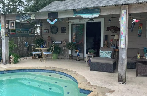 Iberia Parish House | Life is better poolside at The Bayou Pool House