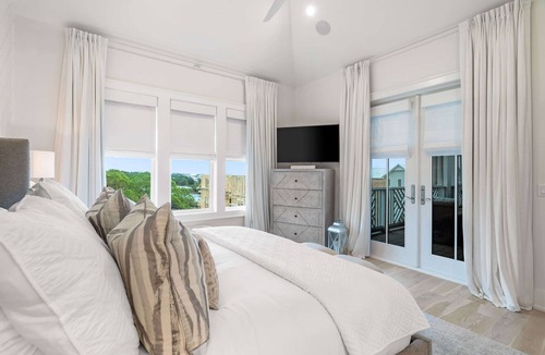 Dune Allen Beach House | Loaded Pet Friendly Gem w Gulf Views Pool Cart