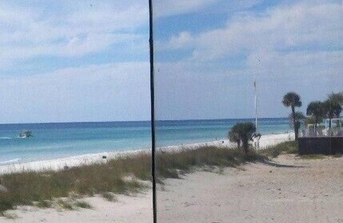 Lower Grand Lagoon Condo | LOCATED DIRECTLY ON THE BEACH! Top of the Gulf 322 .DISCOUNTED RATES
