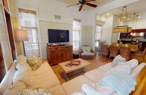 Beach District House | Located right on 30A, '57 Western Lake Drive' is a 6BR/6.5BA Home + Carriage House