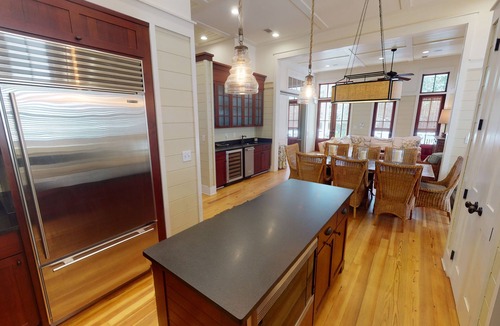 Beach District House | Located right on 30A, '57 Western Lake Drive' is a 6BR/6.5BA Home + Carriage House