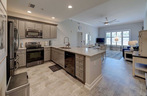 Upper Grand Lagoon Condo | Luxurious 2Br/2Ba Reflections at Bay Point - Ground Floor-Bay view, Golf