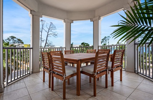 Upper Grand Lagoon Condo | Luxurious bayfront condo in a gated resort with an amazing pool & hot tub
